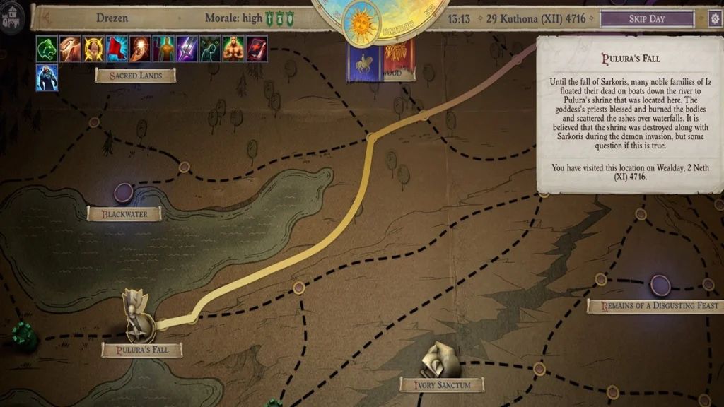 Pathfinder : Wrath of the Righteous - Guide du puzzle de la chute de Pulura 1 Pathfinder : Wrath of the Righteous - Guide du puzzle de la chute de Pulura