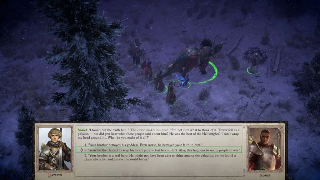 Comment recruter Trever dans Pathfinder : Wrath of the Righteous