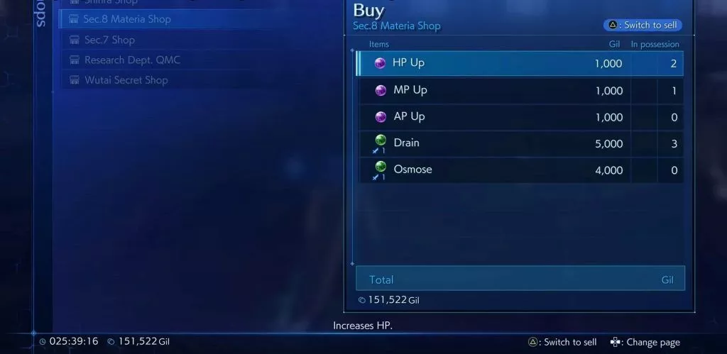 Crisis Core : Final Fantasy VII Reunion - Toutes les missions