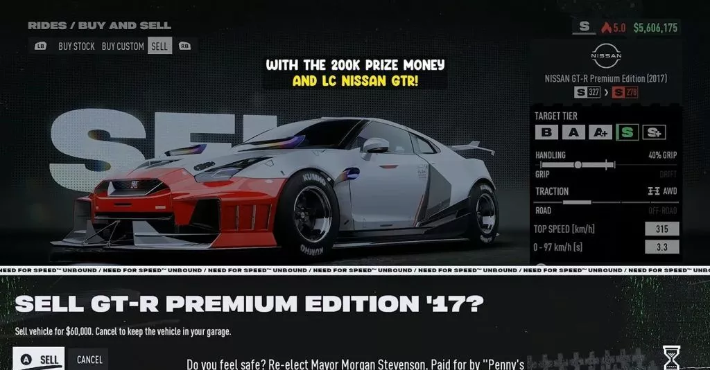 Need For Speed : Unbound - Comment gagner de l'argent