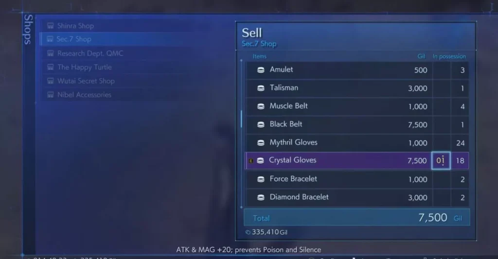 Crisis Core Reunion : Farmer des Gil [Guide définitif]