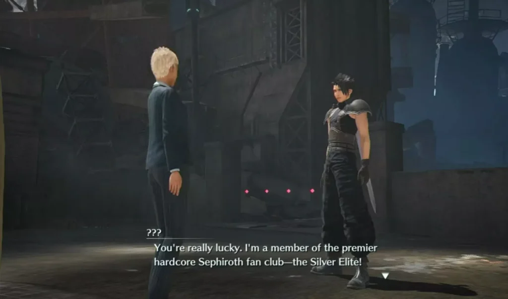 Crisis Core : Fan club de Sephiroth