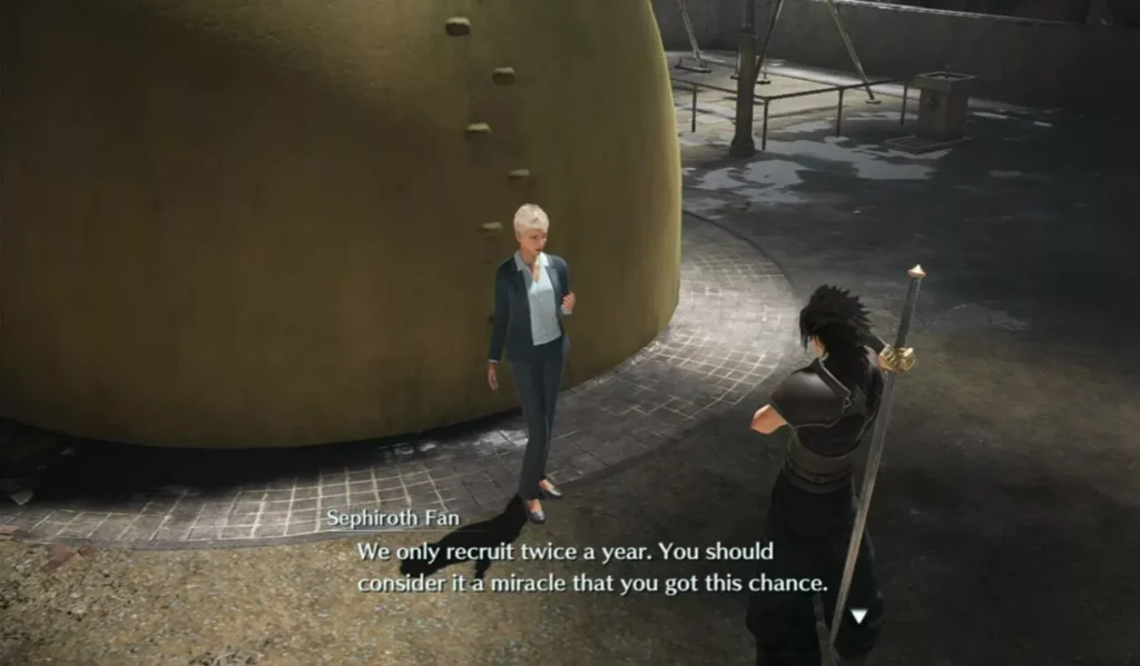 Crisis Core : Fan club de Sephiroth