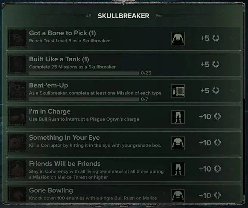 Warhammer 40k : Darktide - Penances [Guide définitif]