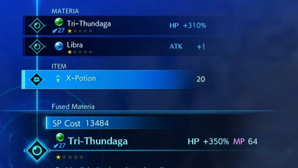 Tri Thundaga Crisis Core Reunion : Guide définitif 1 Tri Thundaga Crisis Core Reunion : Guide définitif