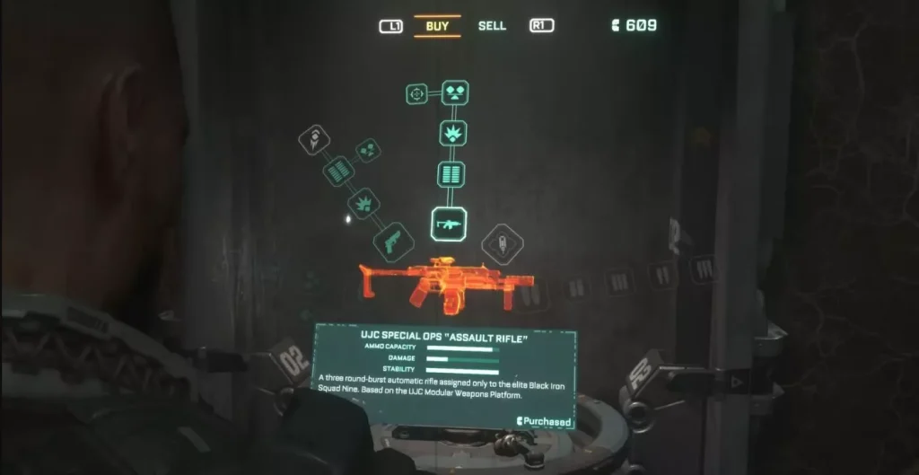 The Callisto Protocol : Fusil d'assaut