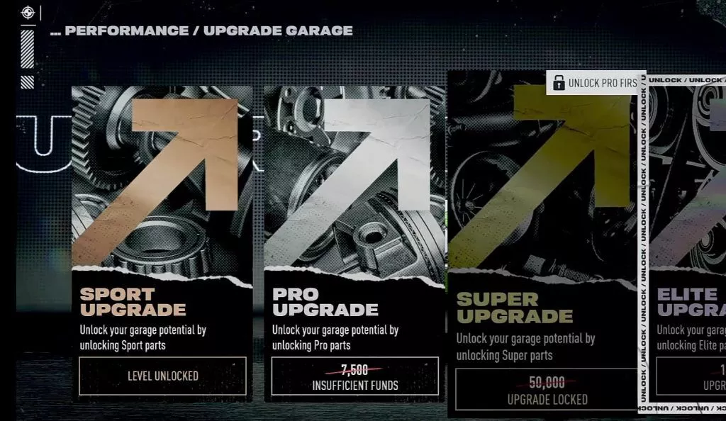 Need For Speed : Unbound - Comment mettre à niveau les voitures [Guide de personnalisation]