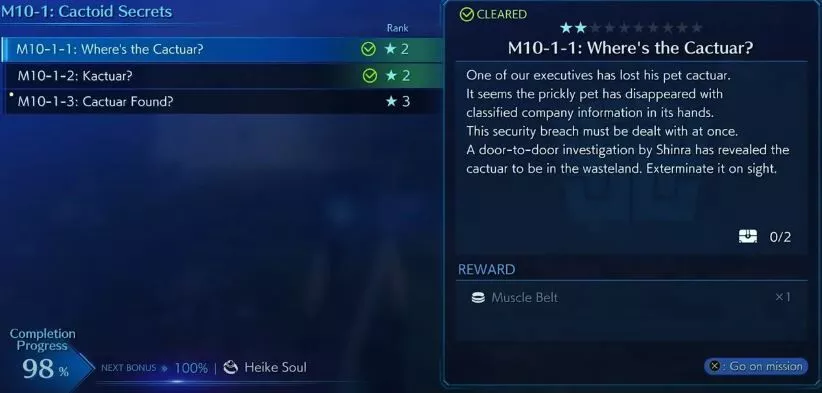 Comment obtenir l'invocation de Cactuar dans Crisis Core Reunion 6 Comment obtenir l'invocation de Cactuar dans Crisis Core Reunion