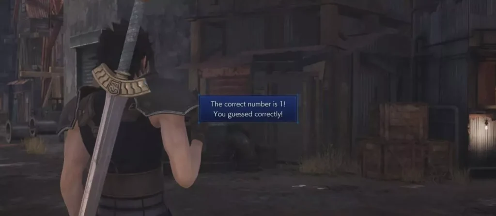 Crisis Core : Guide du Jeu de devinette des nombres