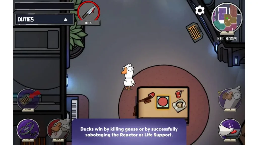 Goose Goose Duck : Roles – Expliqué