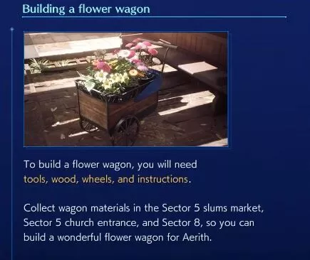 Crisis Core : Reunion - Guide de tous les wagons de fleurs