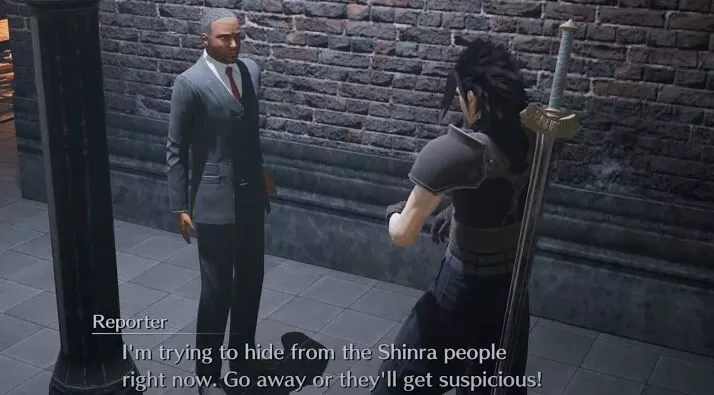 Crisis Core Reunion : Les résultats du journaliste