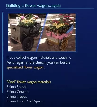 Crisis Core : Reunion - Guide de tous les wagons de fleurs