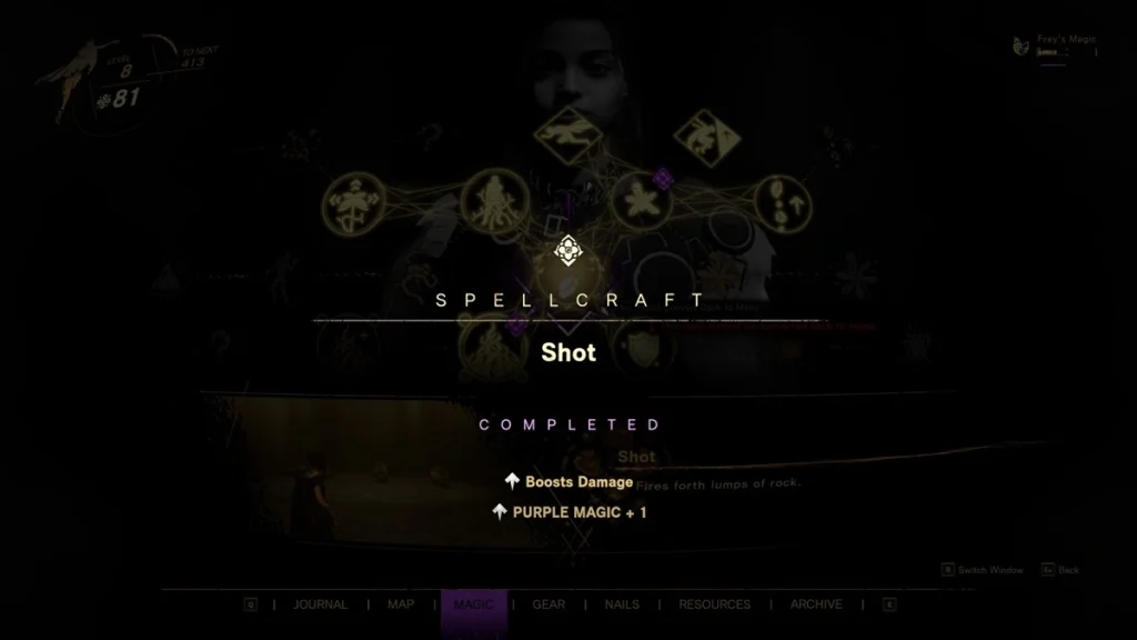 Forspoken : Comment améliorer les sorts grâce aux défis Mana et Spellcraft.