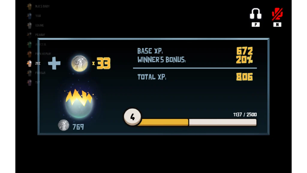 Goose Goose Duck : EXP guide