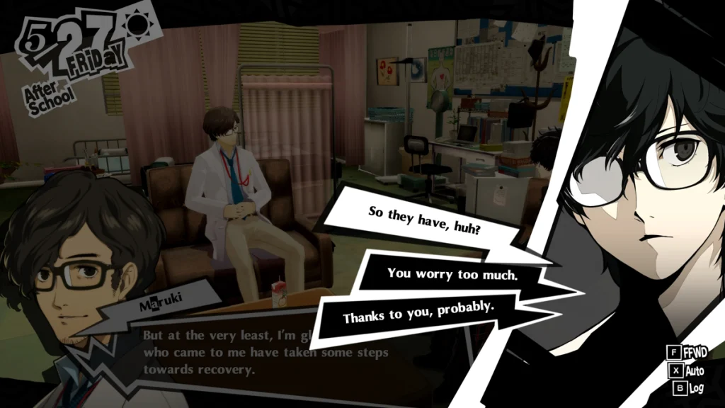 Persona 5 Royal : Guide du confident - Conseiller Takuto Maruki