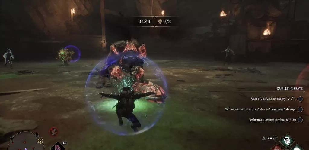 Hogwarts Legacy : Guide de l'arène de combat des arts sombres