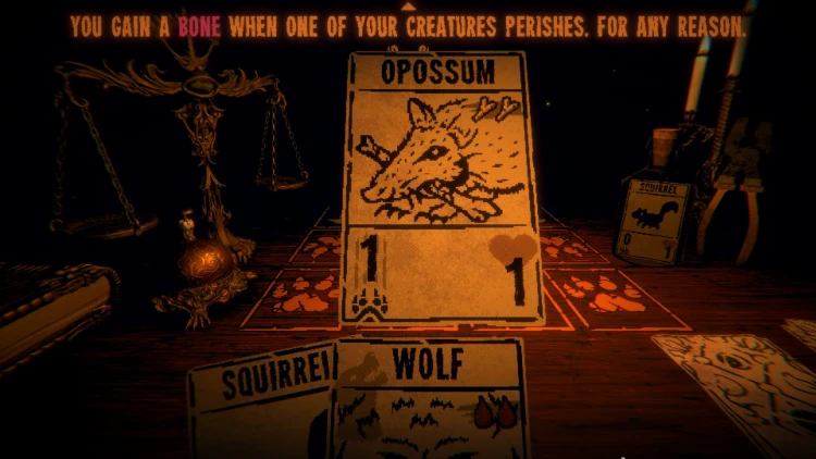 Inscryption : Guide du débutant - Vendeurs, améliorations de cartes et tactiques de combat