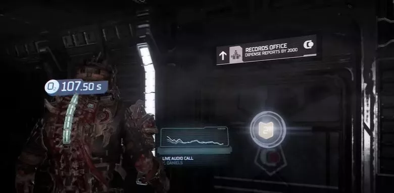 Dead Space Remake : Emplacement du faisceau de contact