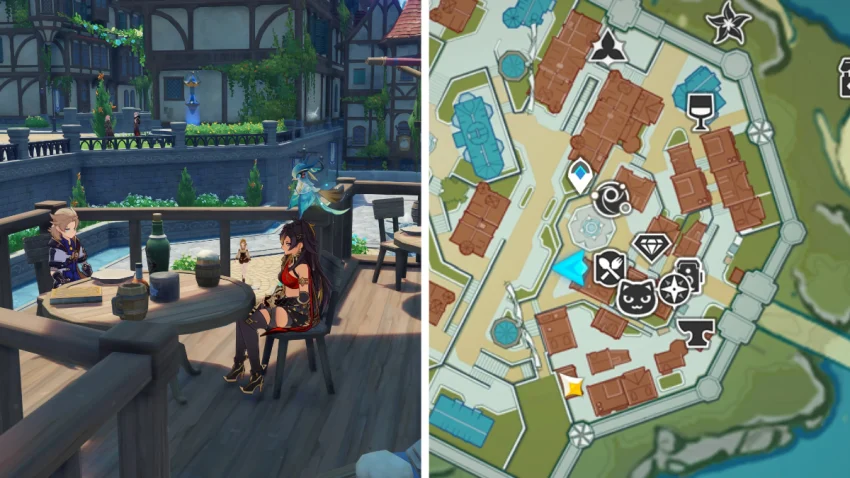 Genshin Impact : Tous les emplacements des personnages pour Windblume's Breath