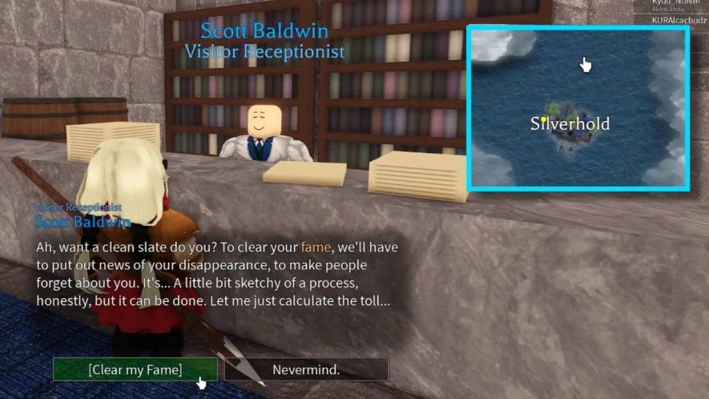 Comment se débarrasser de la prime dans Arcane Odyssey