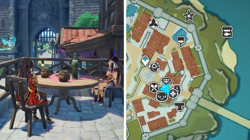 Genshin Impact : Tous les emplacements des personnages pour Windblume's Breath