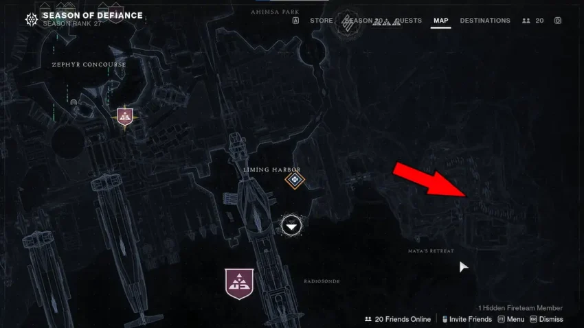 Comment trouver la figurine dans la retraite de Maya dans Destiny 2 ?