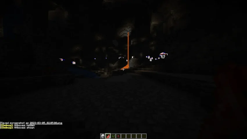 Comment afficher les hitbox dans Minecraft