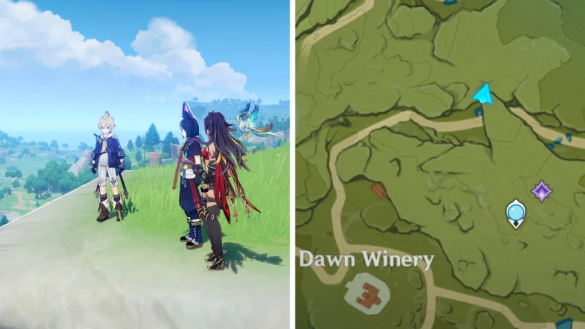 Genshin Impact : Tous les emplacements des personnages pour Windblume's Breath