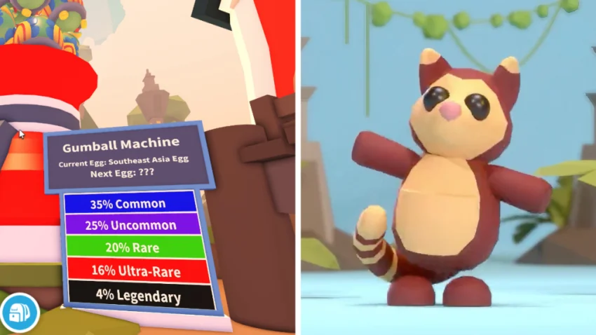 L'œuf d'Asie du Sud-Est dans Adoptez-moi - tous les animaux de compagnie et comment les obtenir