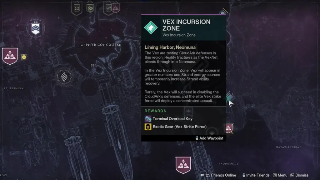 Comment trouver l'événement public Vex Strike Force dans Destiny 2 ? 1 Comment trouver l'événement public Vex Strike Force dans Destiny 2 ?