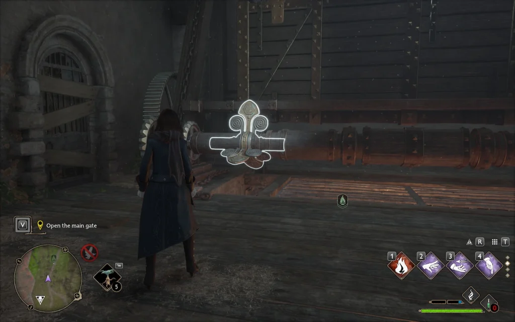 Hogwarts Legacy : Comment ouvrir la porte principale du château de Falbarton