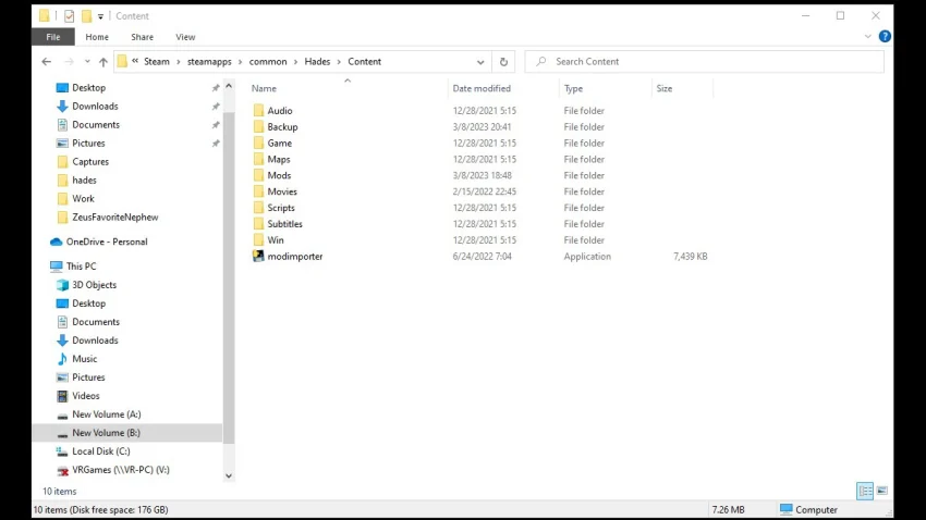 Comment installer le mod Zeus's Favorite Nephew pour Hadès ?
