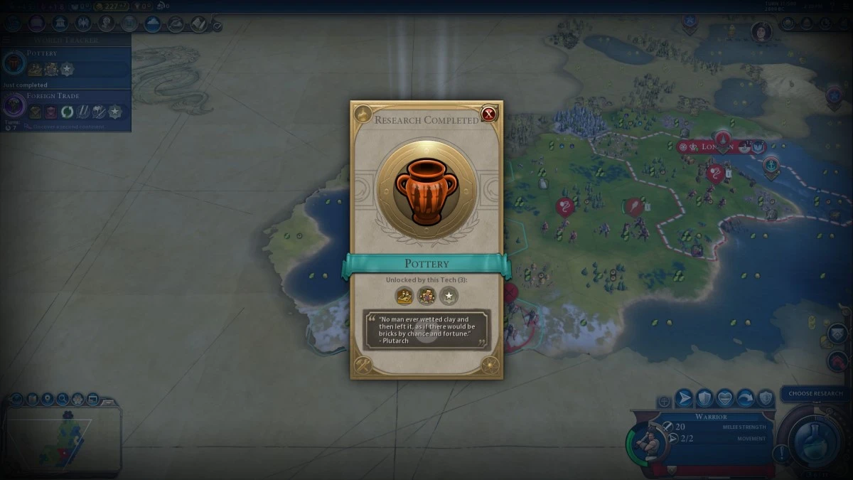 Civilization Vi Meilleures technologies pour débloquer le premier guide de l'arbre technologique Poterie