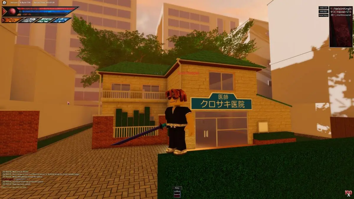 Les meilleurs jeux Roblox comme Project Mugetsu 1 Roblox Bleach âme de la fin