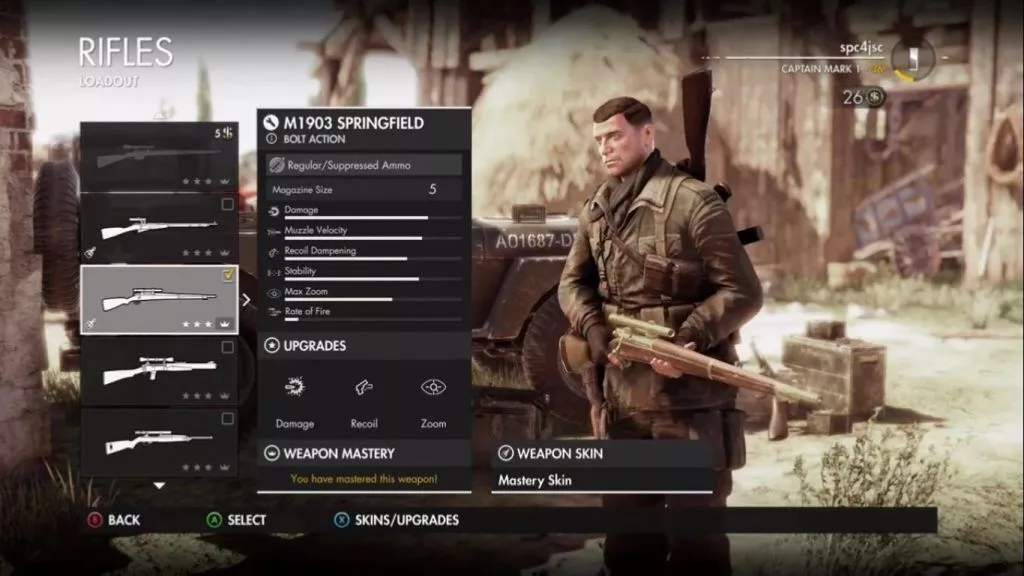 Meilleurs fusils dans Sniper Elite 4 : Tous les fusils classés [2023]