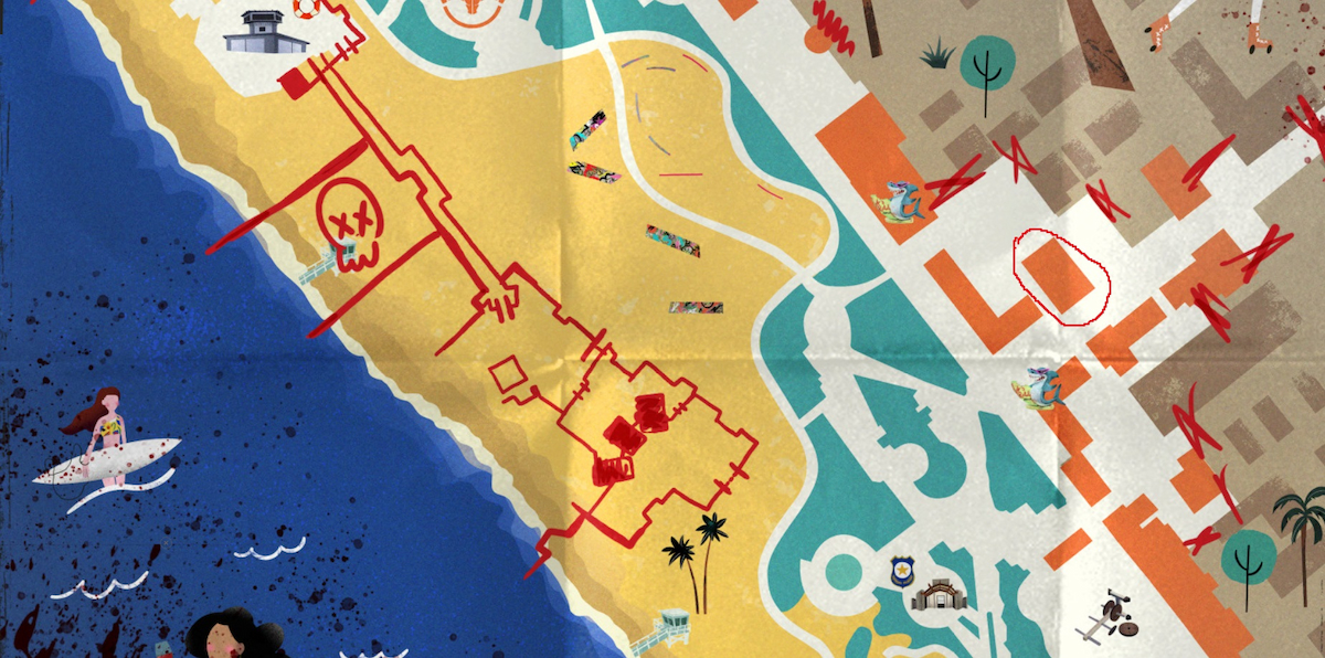 Dead Island 2 Square Building avec celui dedans