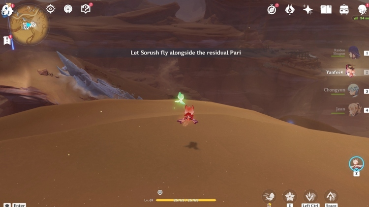 Genshin Impact : Comment trouver et utiliser les arbres Fravashi ? 4 Genshin Impact Comment trouver et utiliser les arbres Fravashi Pari Flight