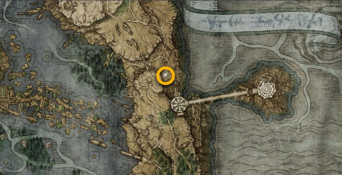 Elden Ring : Emplacements Sombre Smithing Stone 3