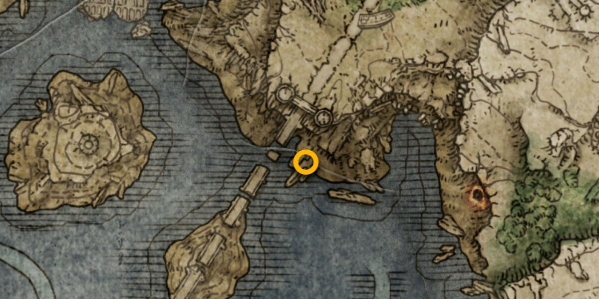 Elden Ring : Emplacements Sombre Smithing Stone 3