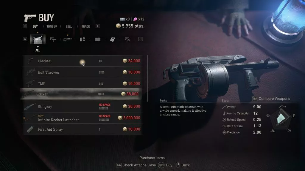 Resident Evil 4 : Remake - Toutes les armes [Liste complète]