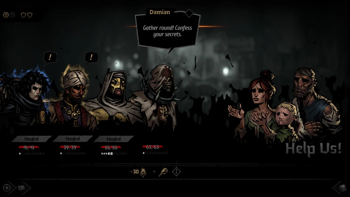 Darkest Dungeon 2 : Comment créer des relations et des affinités 4 Choix Affinité 1