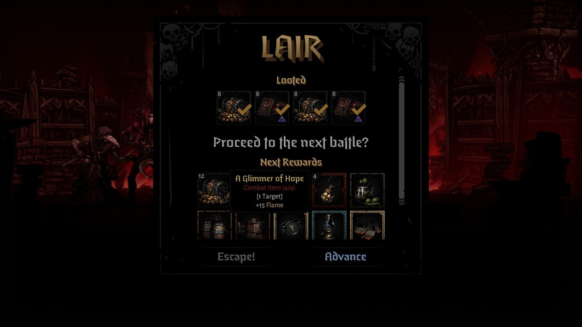 Darkest Dungeon 2 : Comment utiliser les objets de combat 2 Comment utiliser les objets de combat dans Darkest Dungeon 2 Source 2