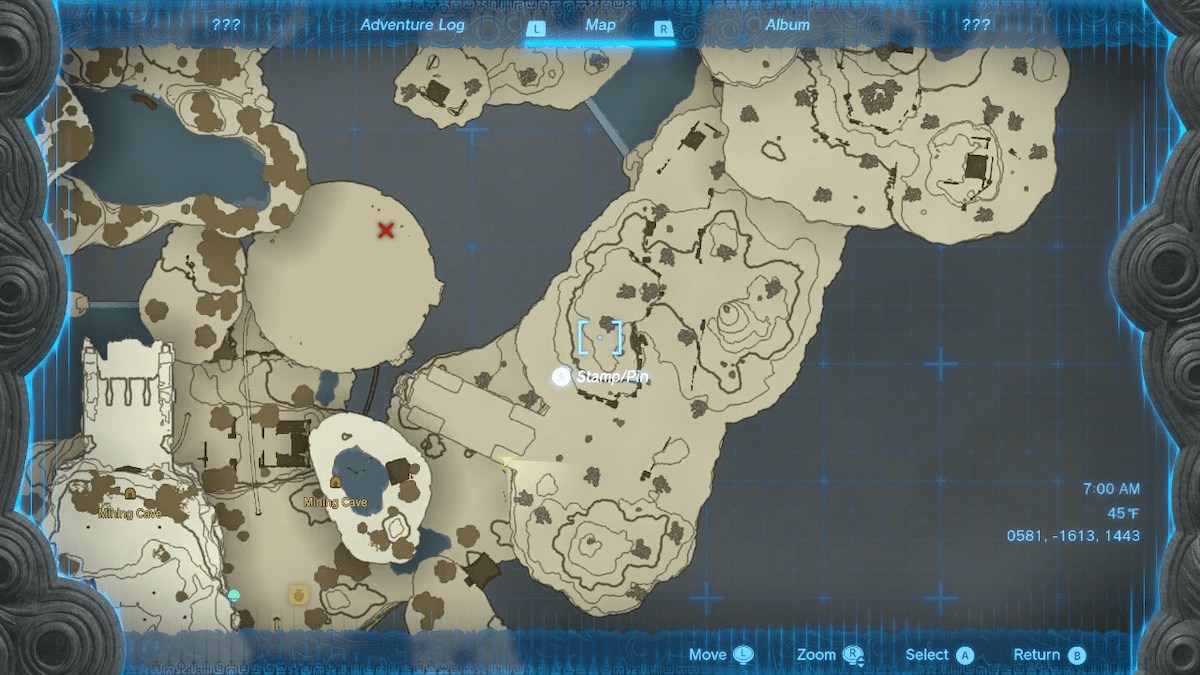 Comment entrer dans la partie froide de la carte de Great Sky Island