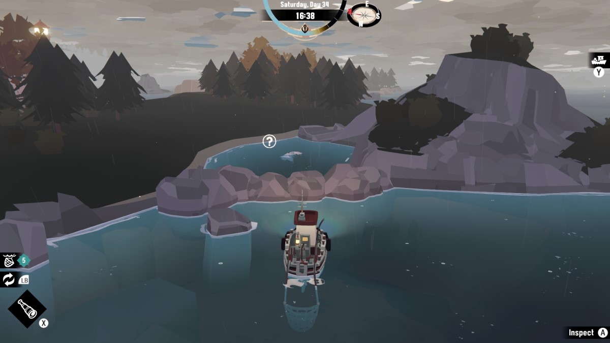 Dredge : Comment utiliser les marqueurs de carte 3 Exemple 1