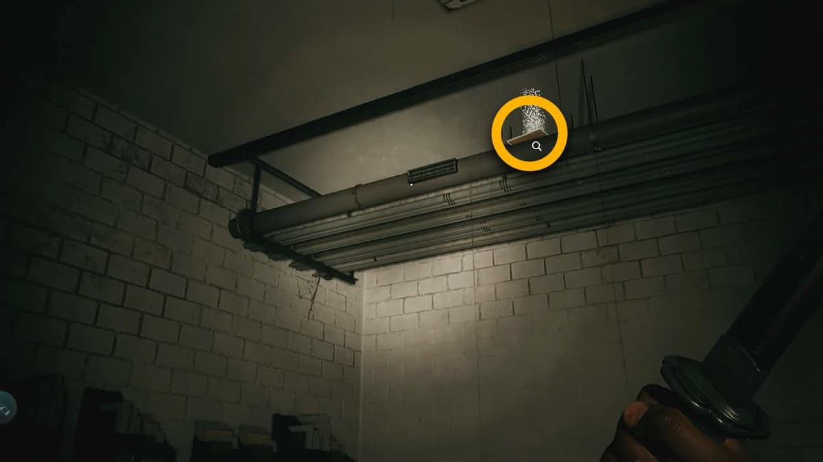 Enveloppe de codes de sécurité dans Dead Island 2