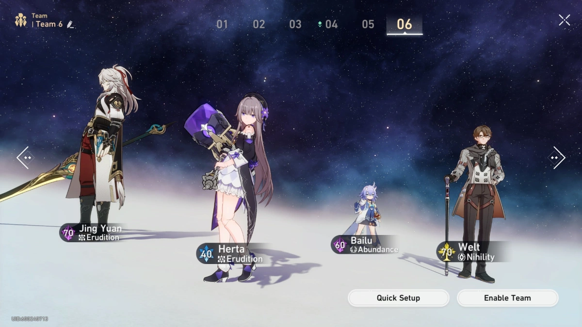 Honkai : Star Rail - Meilleures compositions d'équipe avec Herta 1 Herta Team Comps Honkai StarRail