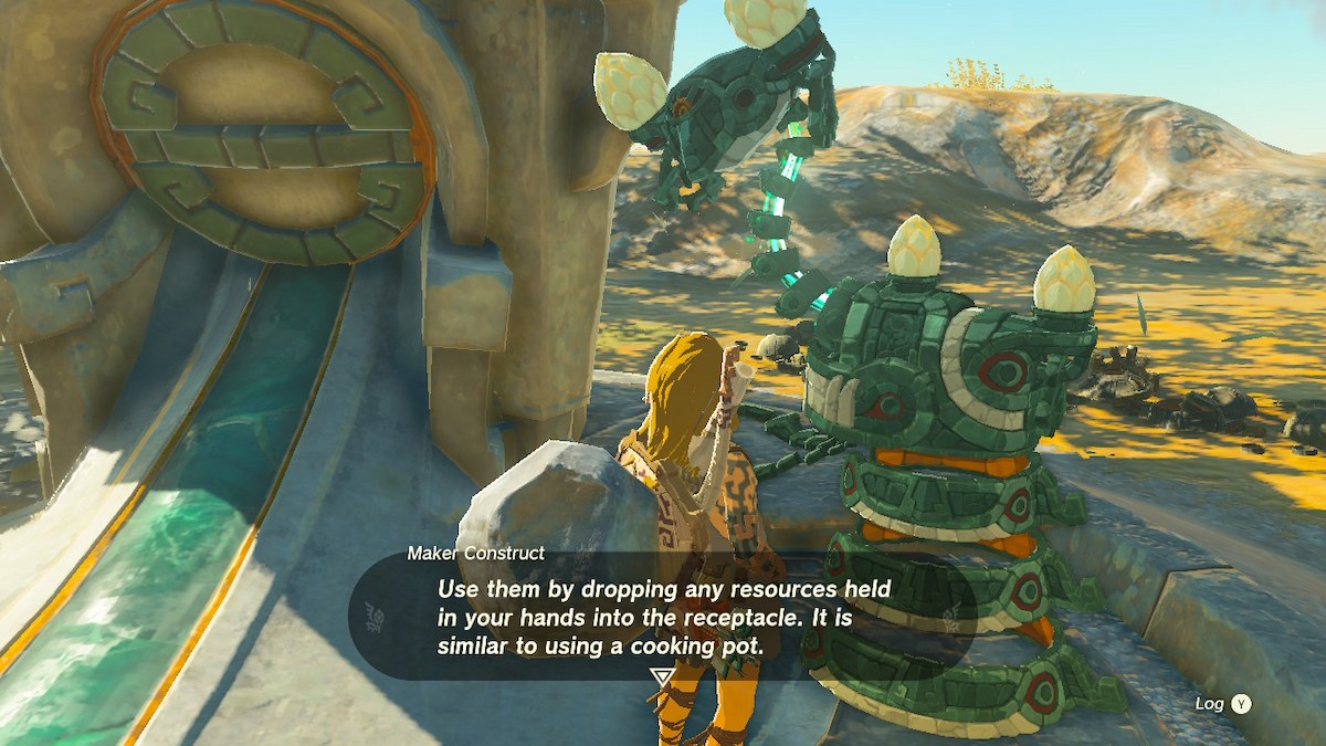 Zelda : Tears Of Kingdom - Comment utiliser le distributeur d'appareils 8 Comment utiliser la construction du distributeur d'appareils