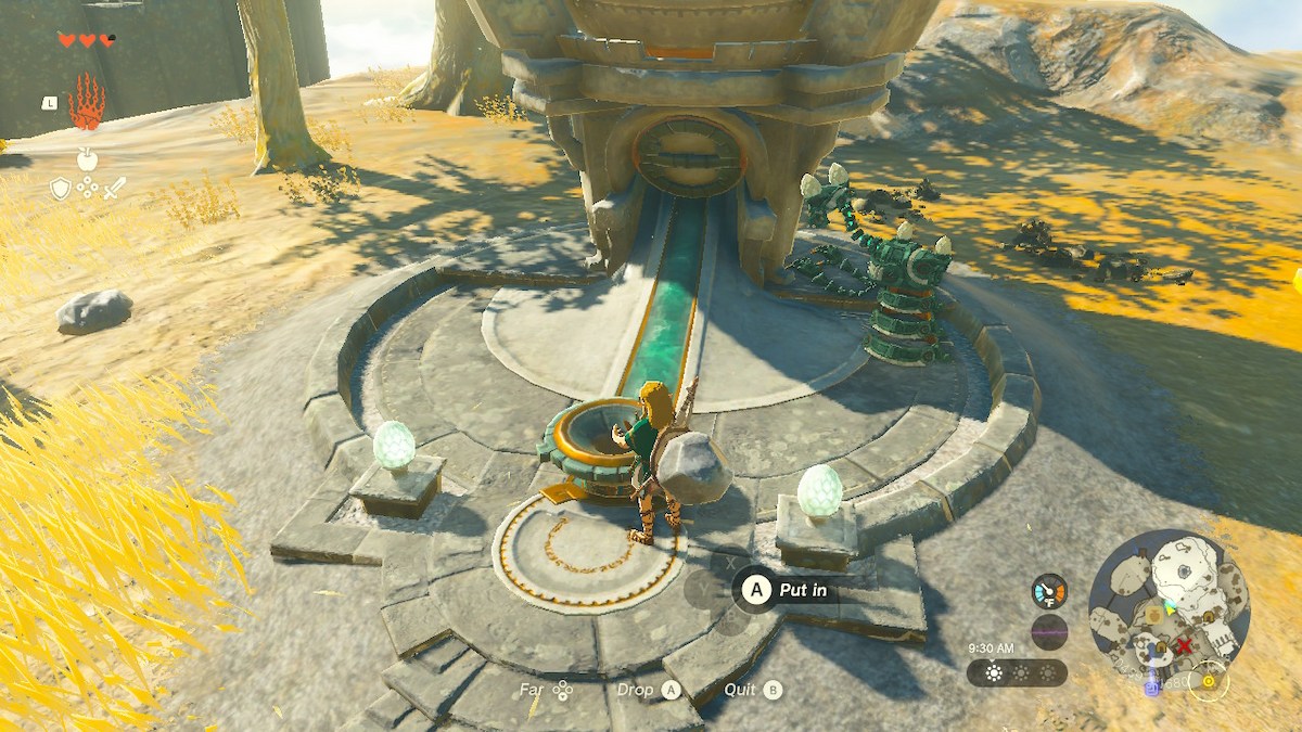 Zelda : Tears Of Kingdom - Comment utiliser le distributeur d'appareils 10 Comment utiliser le distributeur d'appareils dans la machine