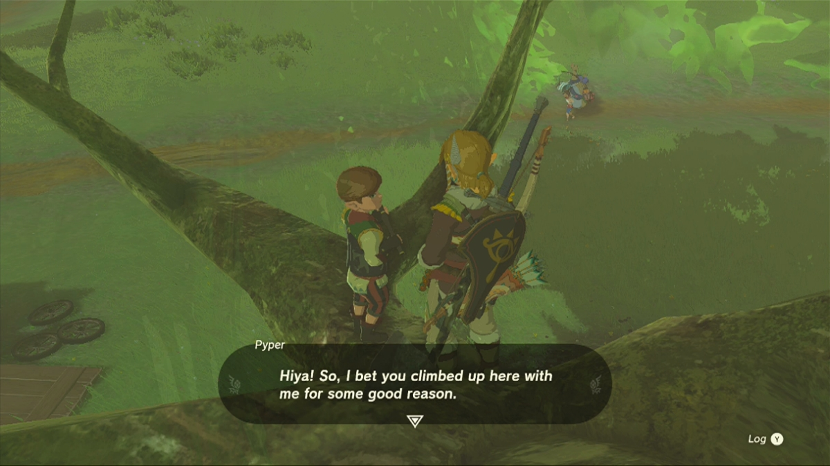 Où trouver Pyper dans Tears of the Kingdom 2 Tok Piper dans l'arbre